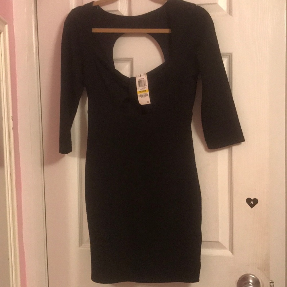Material girl black dress